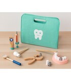 Kiokids Giocattolo Set Dentista in Legno 36+m