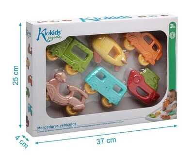 Kiokids Veicoli Massaggiagengive 36+m da 6 pz