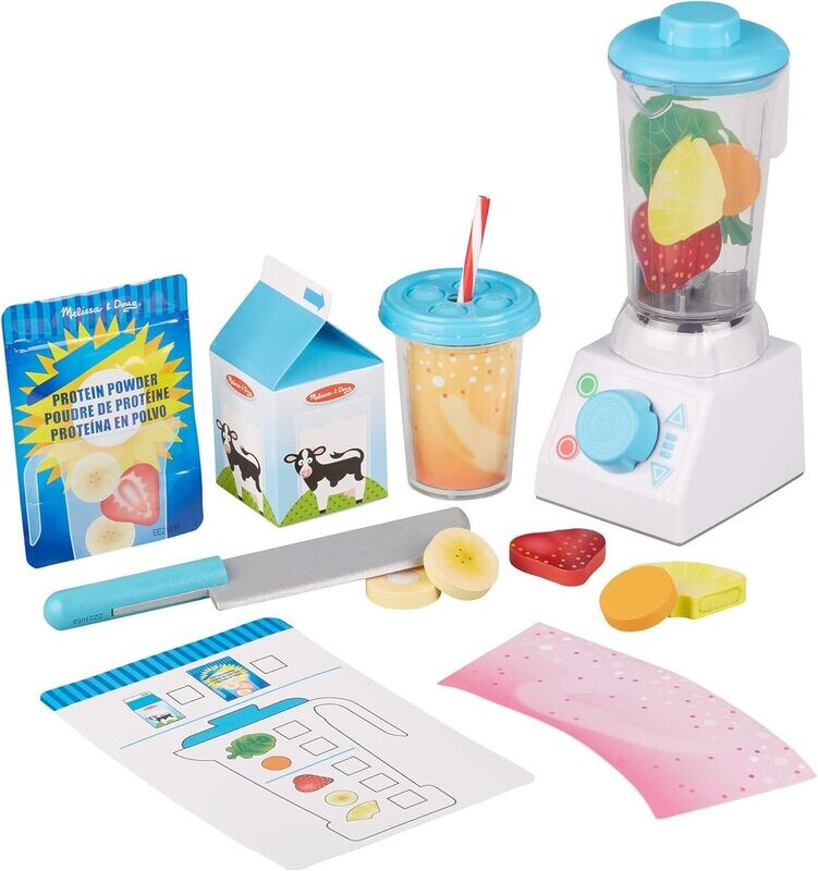 Melissa &amp; Doug Set Frullatore Divertente da 24 pz