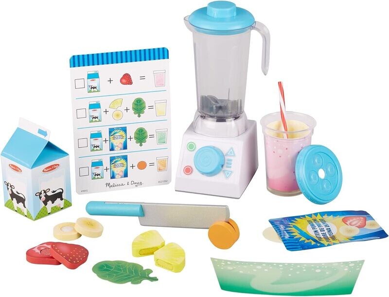 Melissa &amp; Doug Set Frullatore Divertente da 24 pz