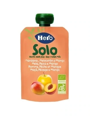 Hero Pouch Mela Pesca e Mango 100g
