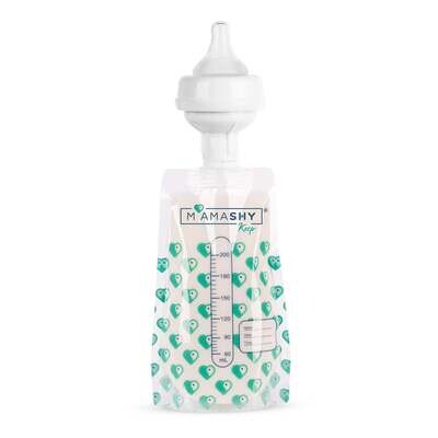 Mamashy MamaKeep + Tettarella Buste per la conservazione del latte materno da 30 pz