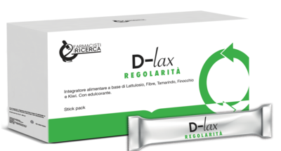 L.R.B. D-Lax Regolarita Integratore Alimentare 20 Stick Pack da 15 ml