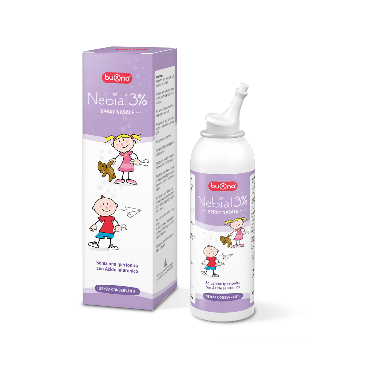 Buona Nebial 3% Spray Nasale
