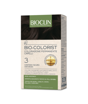 Bioclin Bio Colorist Colorazione Permanente Capelli Castano Scuro 3