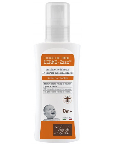 Fiocchi di Riso Dermo Zzzz Emulsione Delicata Repellente 0 Mesi +