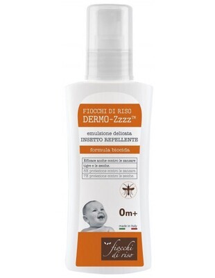 Fiocchi di Riso Dermo Zzzz Emulsione Delicata Repellente 0 Mesi +