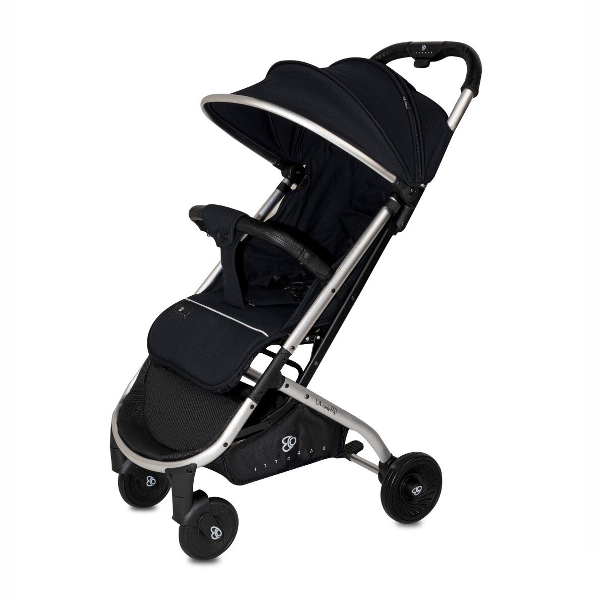 Barotti Primo XL Silver Black Passeggino Ultraleggero da 0 a 22kg