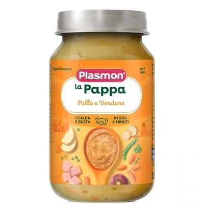 Plasmon La Pappa Completa di Pollo e Verdure 200g