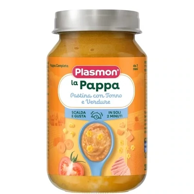 Plasmon La Pappa Completa di Pastina con Tonno e Verdure 200g