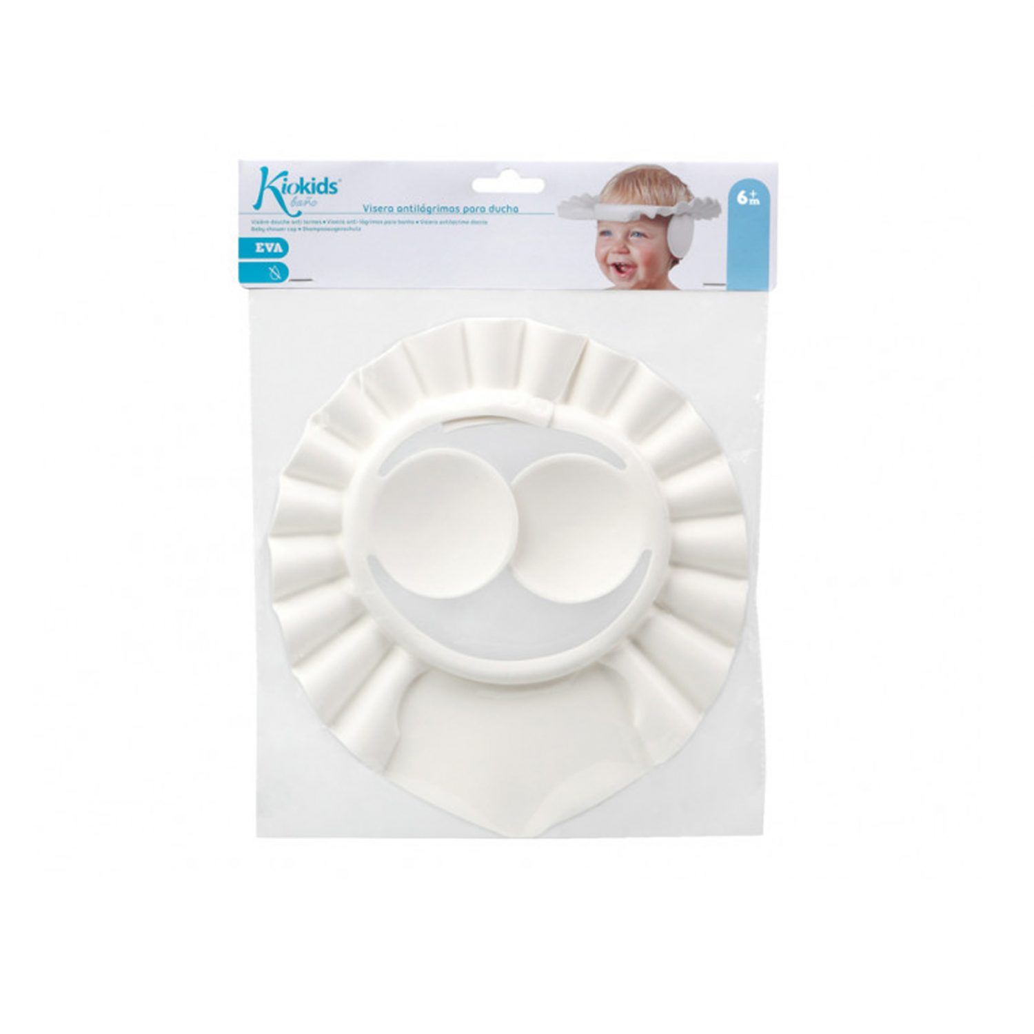 Kiokids Visiera Antilacrime con Protettore Orecchie 2286