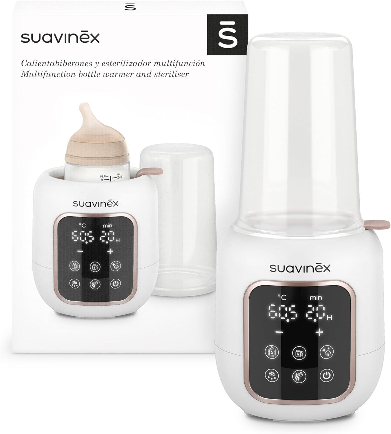 Suavinex Scaldabiberon e Sterilizzatore Multifunzione