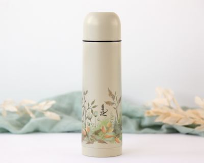 Kiokids Termos per Liquidi Acciaio Inox Beige da 500 ml