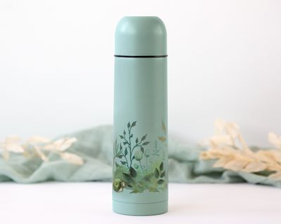Kiokids Termos per Liquidi Acciaio Inox Salvia da 500 ml