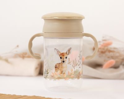 Kiokids Tazza di Addestramento Cervo Begie 330ml