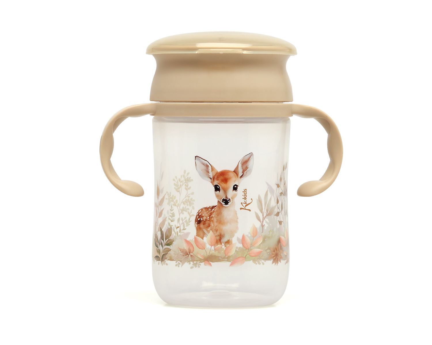 Kiokids Tazza di Addestramento Cervo Begie 330ml