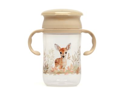 Kiokids Tazza di Addestramento Cervo Begie 330ml