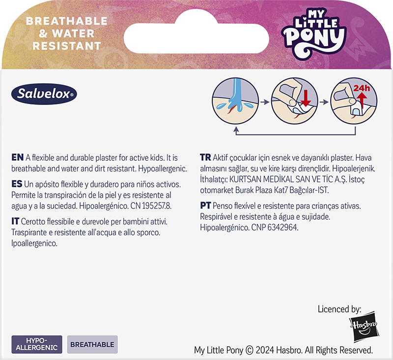 Salvelox Cerotti per Bambini My Little Pony da 20 pz