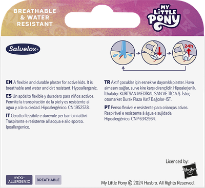 Salvelox Cerotti per Bambini My Little Pony da 20 pz