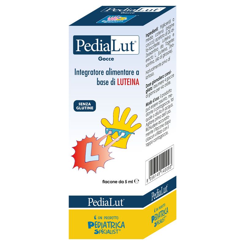 Pediatrica PediaLut Gocce Integratore alimentare a base di Luteina