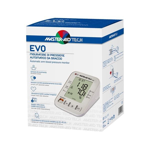 Master Aid Tech Evo Misuratore di Pressione