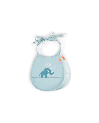 Done By Deer Set 2 Bavaglini Blu Elefante
