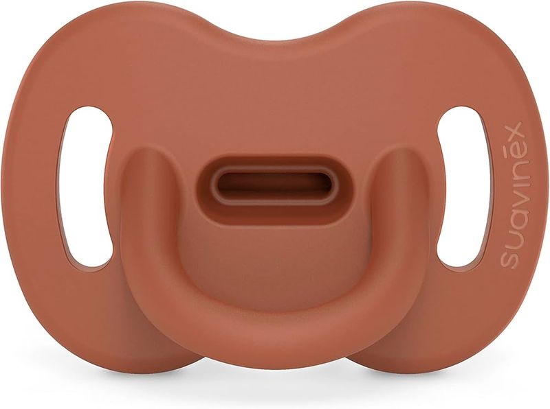 Suavinex Succhietto Selection in Silicone Tettarella Simmetrica SX Pro 6-18 Mesi Marrone