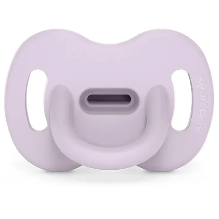 Suavinex Succhietto Selection in Silicone Tettarella Simmetrica SX Pro 6-18 Mesi Viola