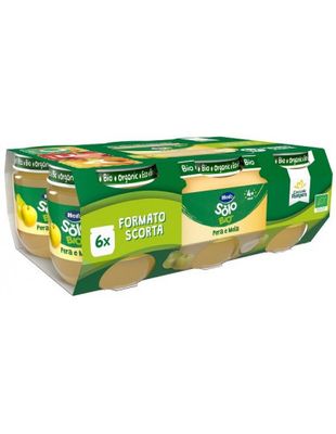 Hero Omogeneizzato di Frutta Pera e Mela 6x120gr