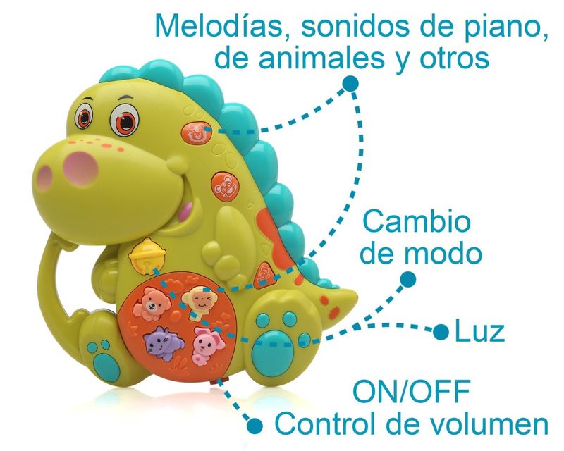 Kiokids Dinosauro Musicale