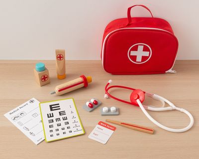 Kiokids Set di Dottore in Legno