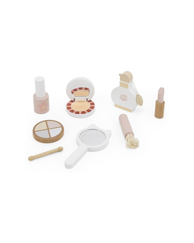 Tryco Baby Set Trucco in Legno con Valigetta - Colori ad Acqua Atossici
