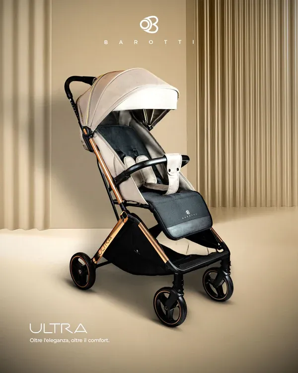 Barotti Ultra Passeggino Sabbia Ultraleggero da 0 a 36 mesi