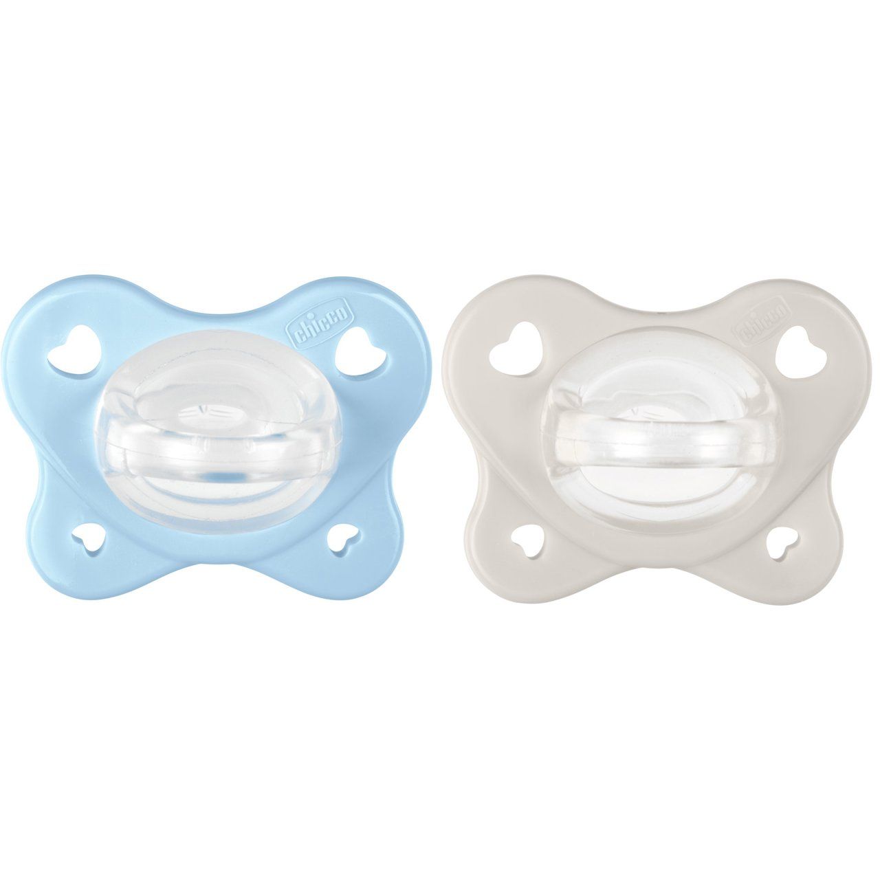 Chicco Succhietto Doppio Physioforma Dual Soft 2-6m