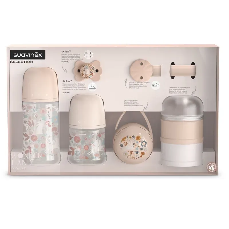 Suavinex Selection Baby Set Wonder Land Rosa