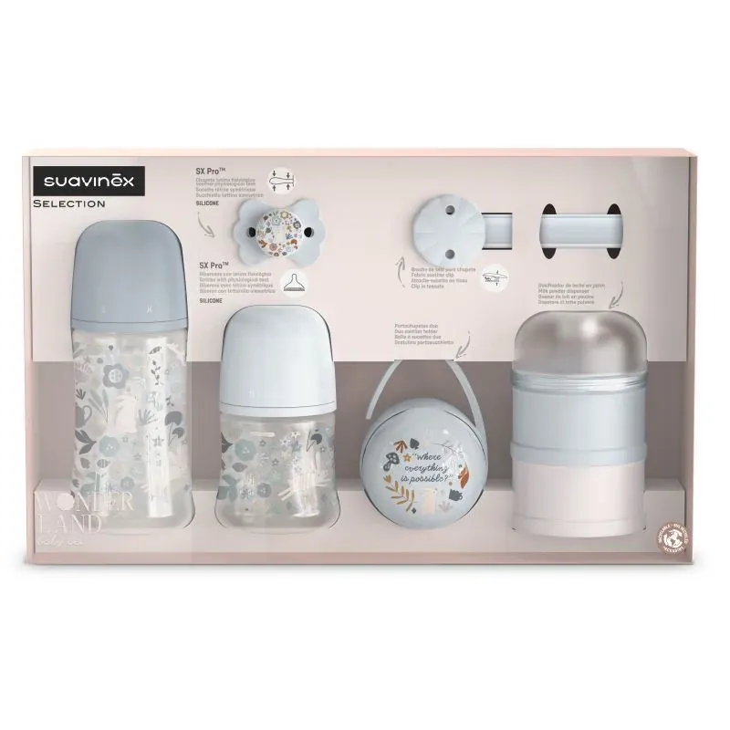 Suavinex Selection Baby Set Wonder Land Blu