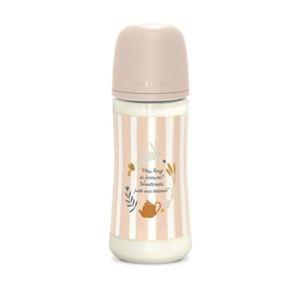 Suavinex Biberon Wonderland Tettarella Simmetrica SX Pro Flusso Denso Rosa 360ml