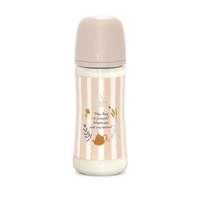Suavinex Biberon Wonderland Tettarella Simmetrica SX Pro Flusso Denso Rosa 360ml
