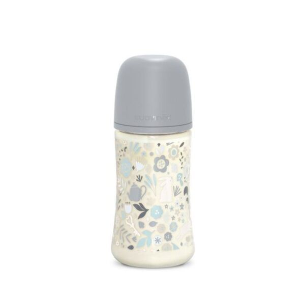 Suavinex Biberon Selection Tettarella Simmetrica SX Pro Flusso Medio Celeste 270ml