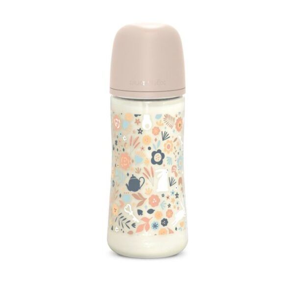 Suavinex Biberon Selection Tettarella Simmetrica SX Pro Flusso Denso Veloce Rosa 360ml