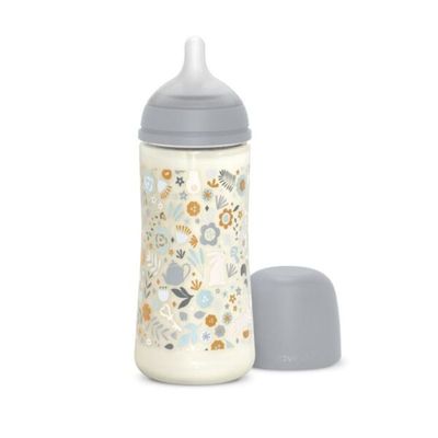 Suavinex Biberon Selection Tettarella Simmetrica SX Pro Flusso Denso Veloce Celeste 360ml
