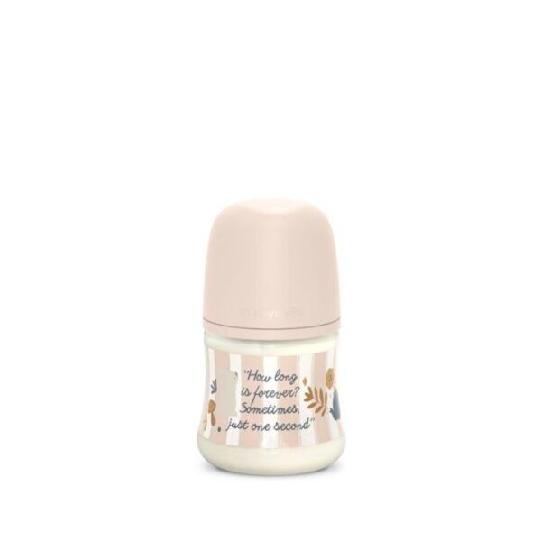 Suavinex Biberon Wonderland Tettarella Simmetrica SX Pro Flusso Lento Rosa 150ml