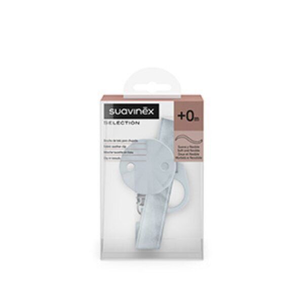 Suavinex Catenella Portasucchietto Wonder Celeste