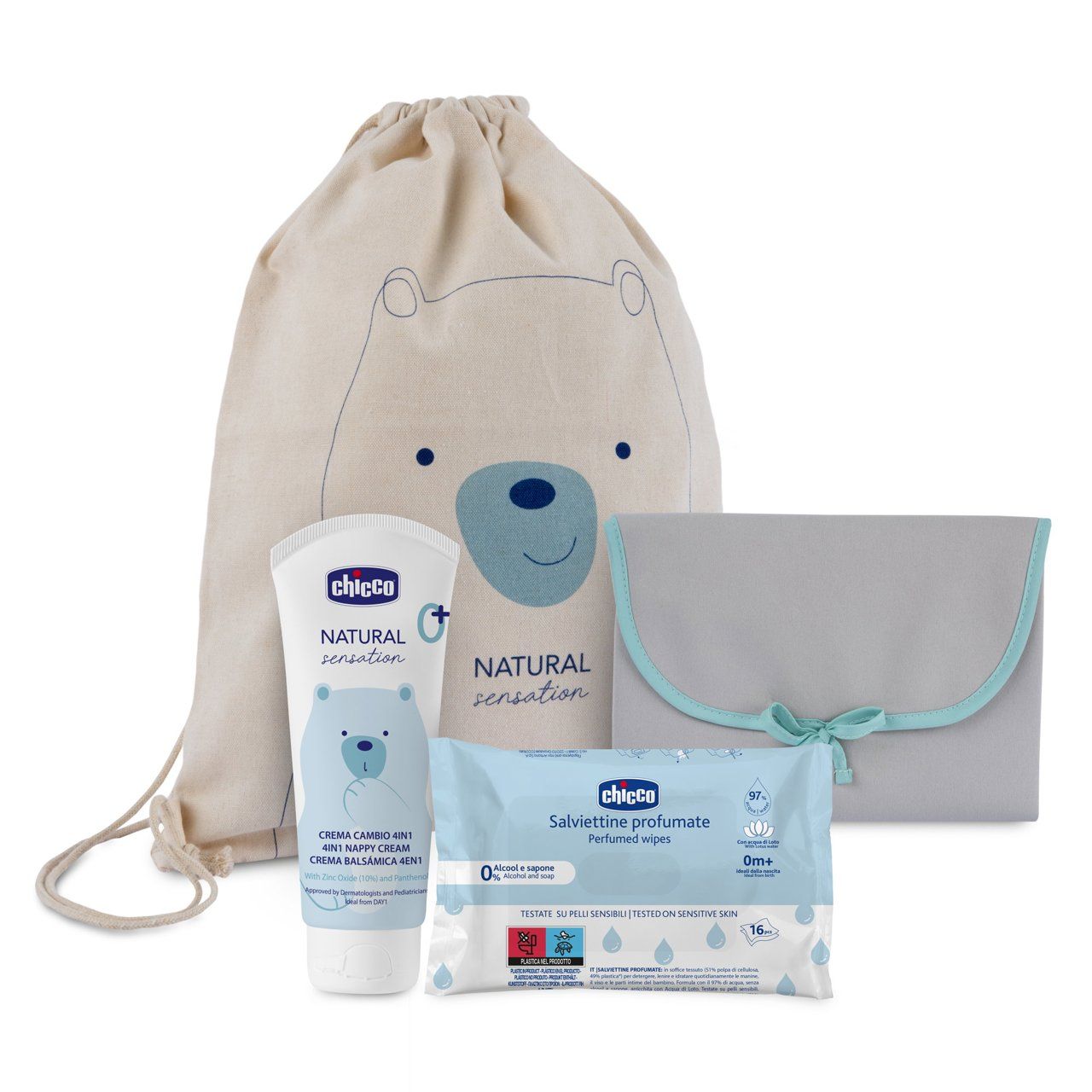 Chicco Set Regalo Natural Sensation per il Cambio