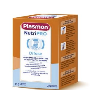 Plasmon Nutripro Difese Integratore per Lattanti e Bambini 14 bustine