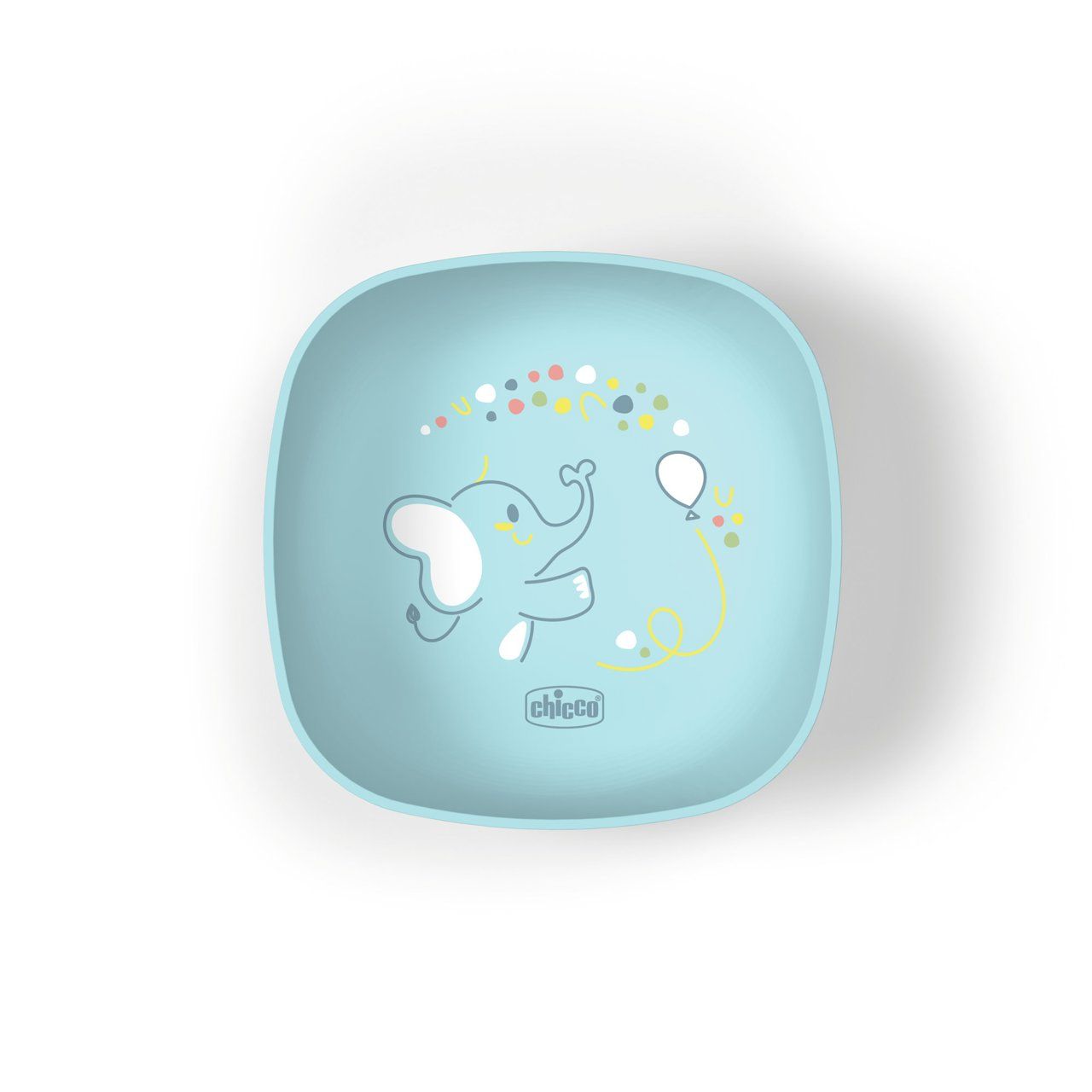 Chicco Set Pappa Svezzamento Ciotola con Coperchio Azzurro 6M+