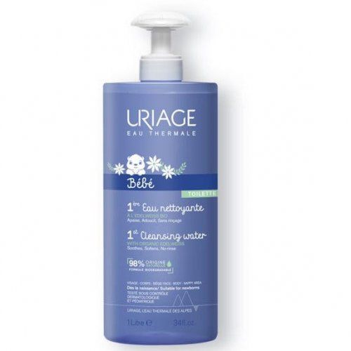 Uriage Bebe 1ere Eau Nettojante Acqua Detergente Senza Risciacquo 1000ml