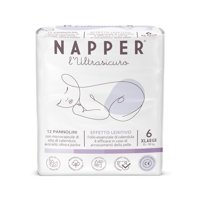 Napper Pannolino N 6 15-30 kg pz 12