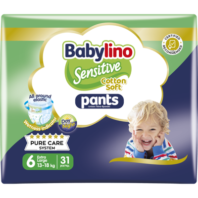 Babylino Pannolino Mutandino Doppio N6 13-18kg pz31