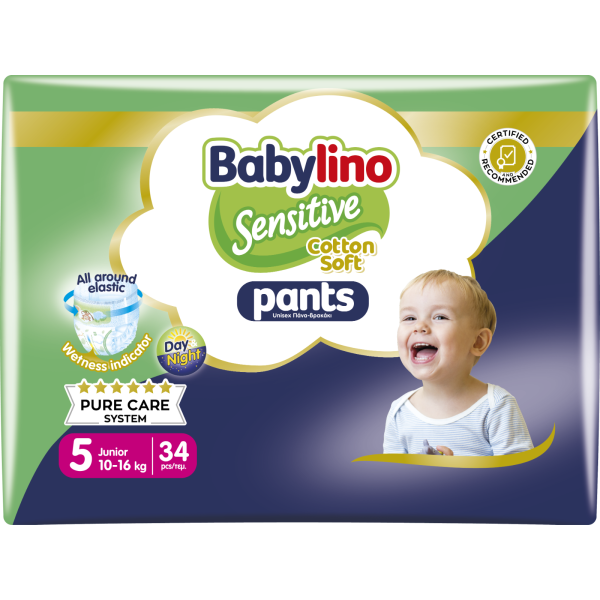 Babylino Pannolino Mutandino Doppio N5 10-16kg pz34